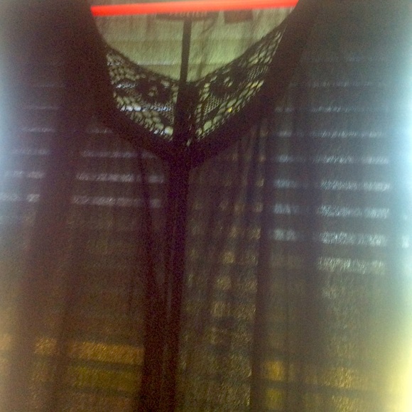 Crochet top maxi dress vtg sleeveless Rayon blend India - Picture 3 of 12